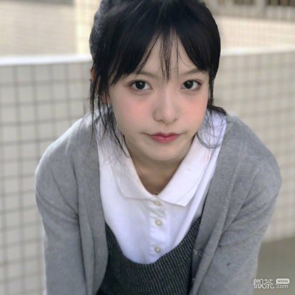 清新可爱微信女头