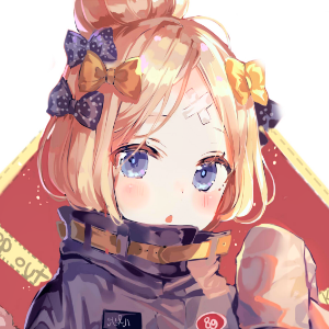 微信清纯可爱二次元女生头像