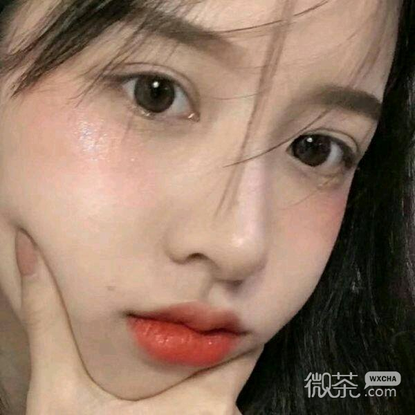 微信小清新时尚文艺迷人女头