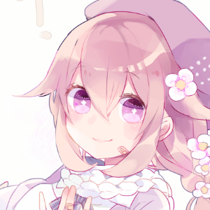 微信清纯可爱二次元女生头像