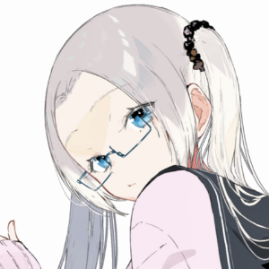 微信清纯可爱二次元女生头像