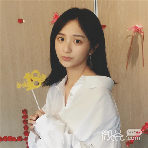 微信清新粉嫩可爱女头