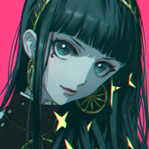 微信清纯可爱二次元女生头像