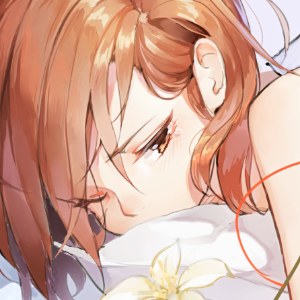 微信清纯可爱二次元女生头像