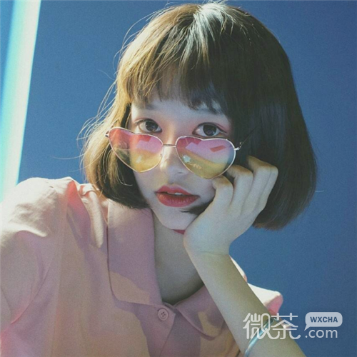 微信时尚清新性感女头