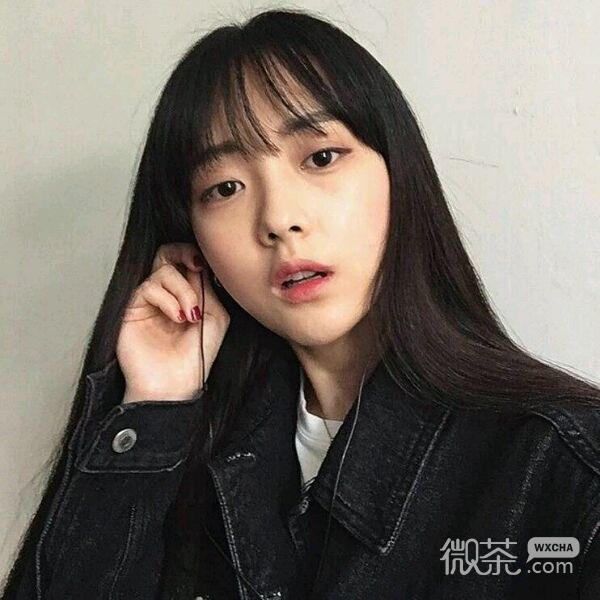 微信阳光粉嫩文艺气质女头