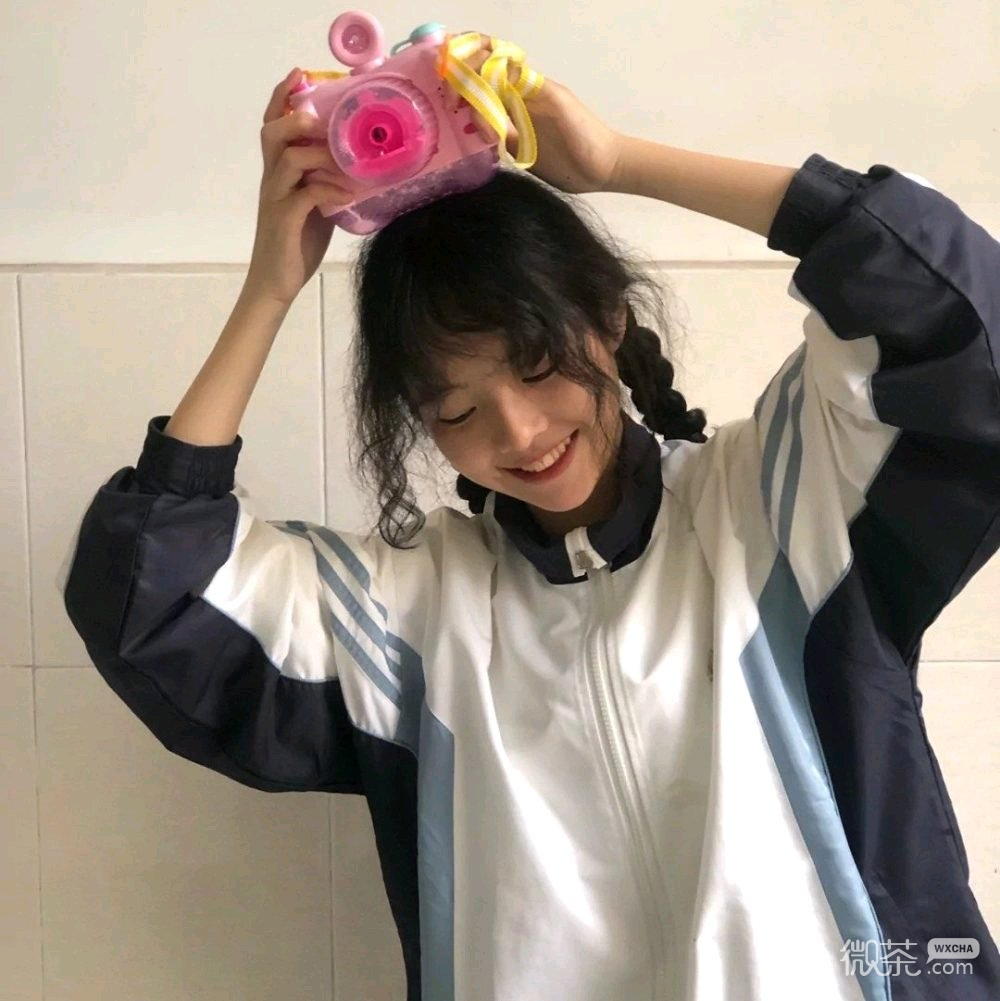 微信小清新时尚文艺迷人女头