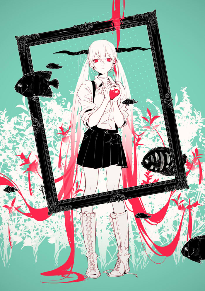 微信霸气超酷二次元人物图片