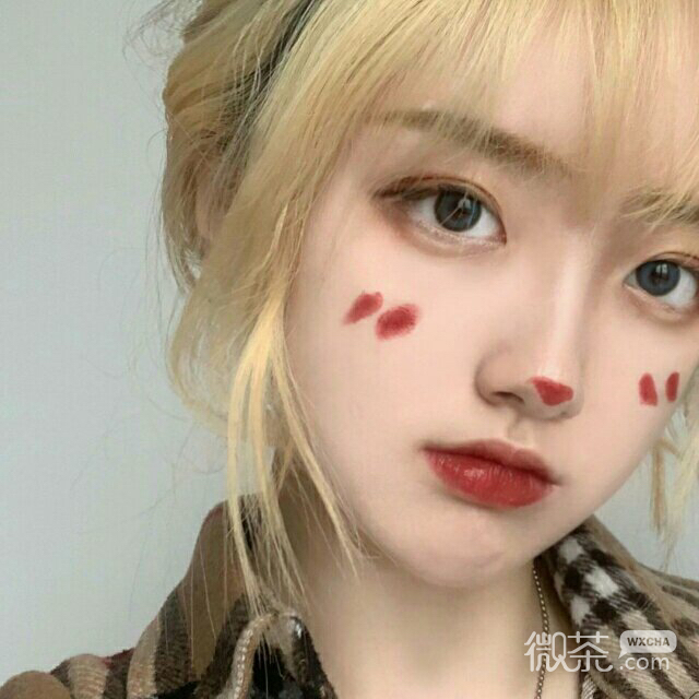 清新可爱微信女头