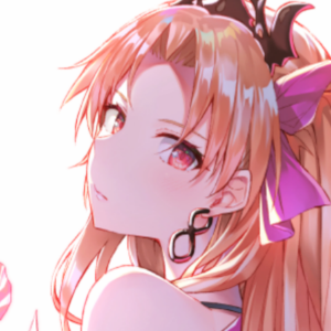 微信清纯可爱二次元女生头像