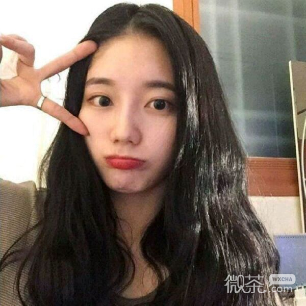 微信阳光粉嫩文艺气质女头