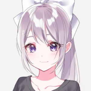 微信清纯可爱二次元女生头像