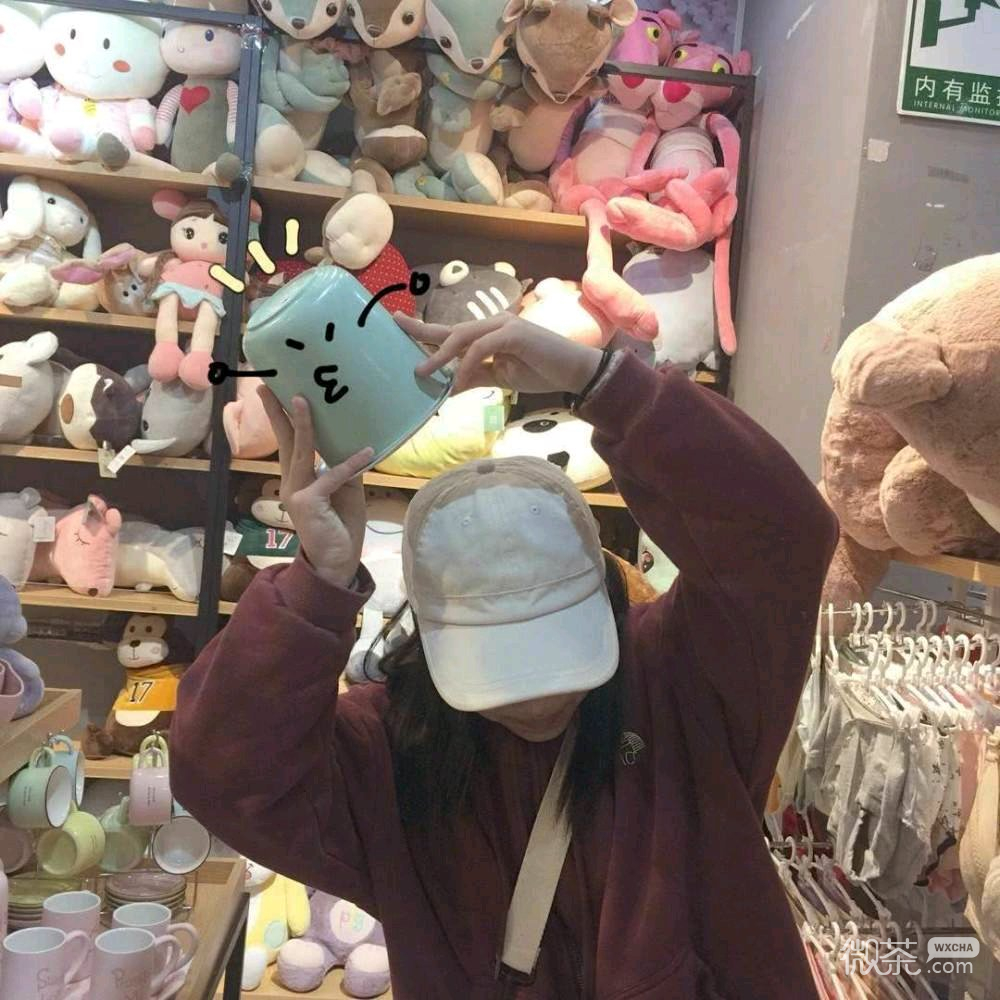 微信小清新时尚文艺迷人女头