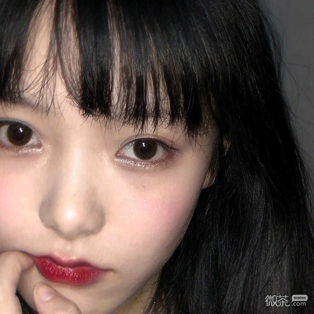 微信清新粉嫩可爱女头