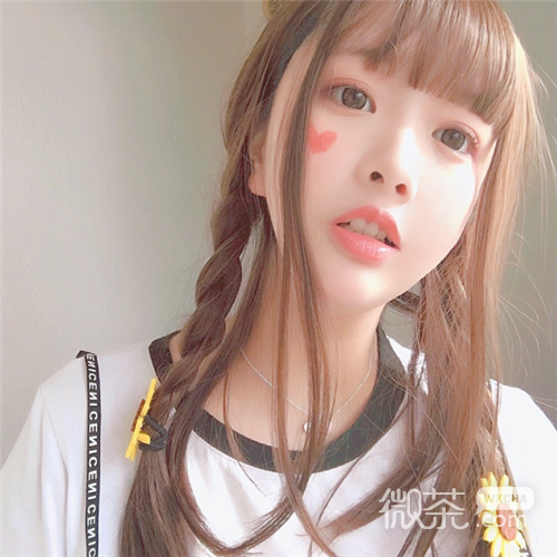 微信时尚清新性感女头