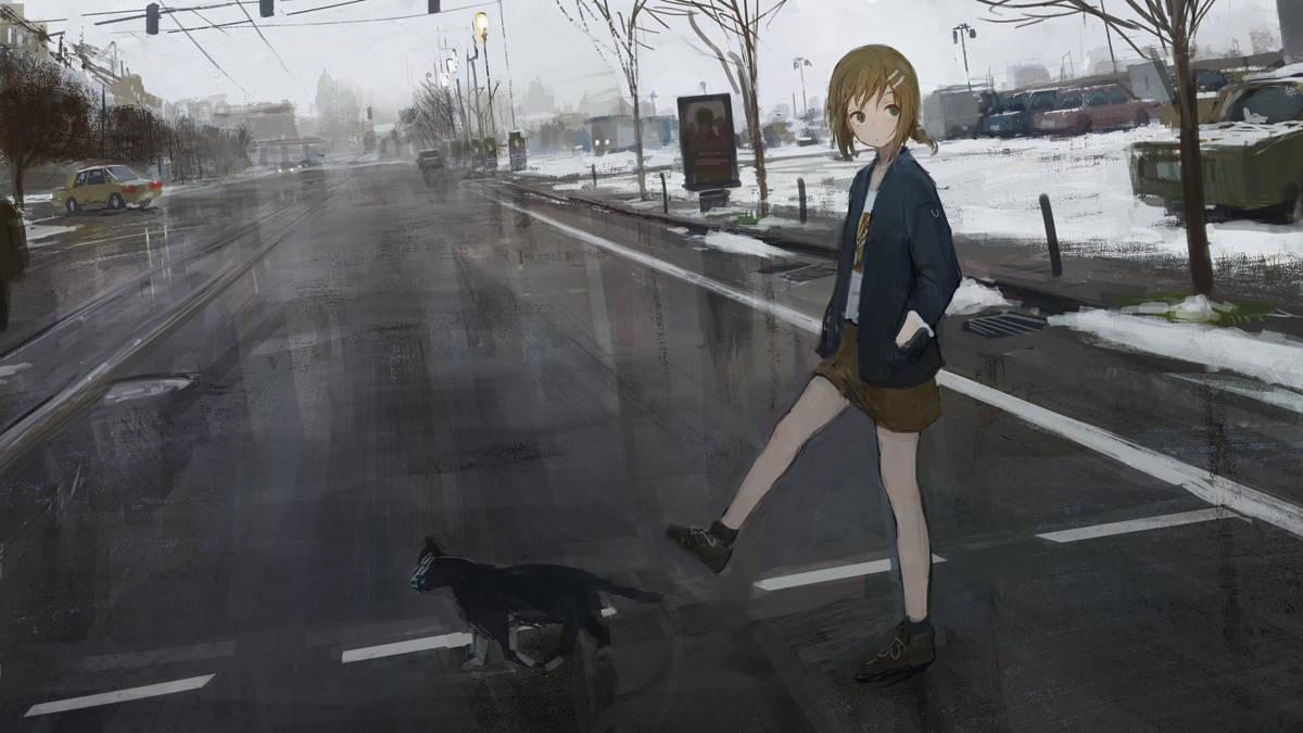 软萌可爱二次元女生图片