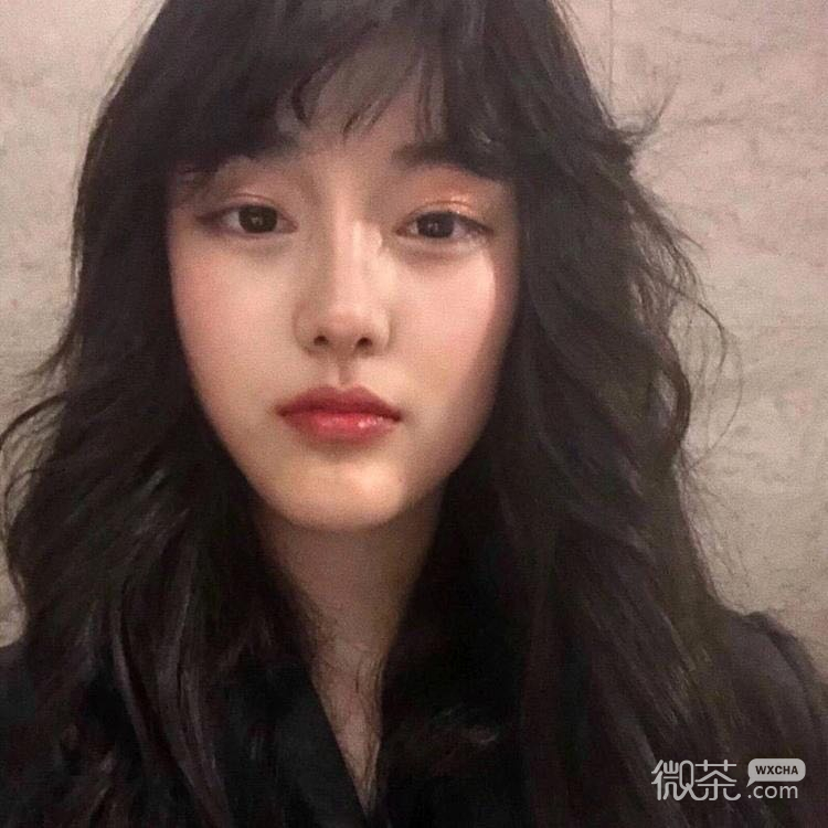 微信清新粉嫩可爱女头