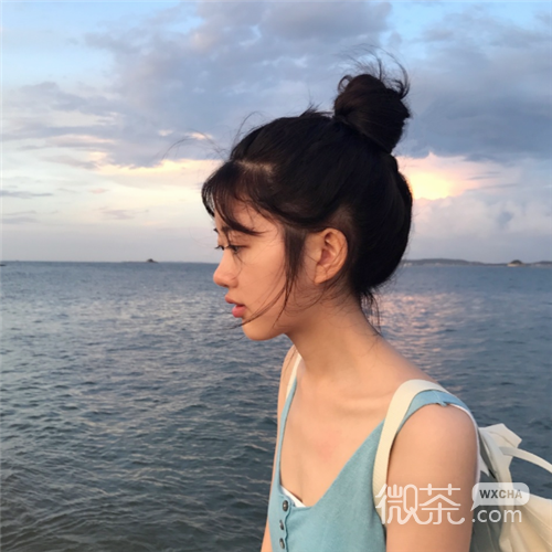 微信时尚清新性感女头