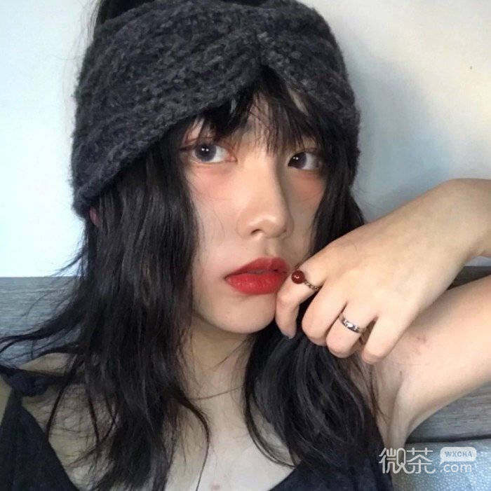 清新可爱微信女头