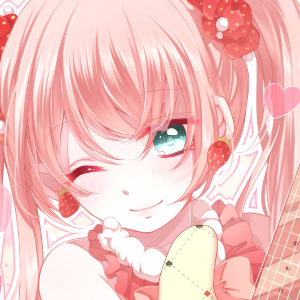 微信清纯可爱二次元女生头像