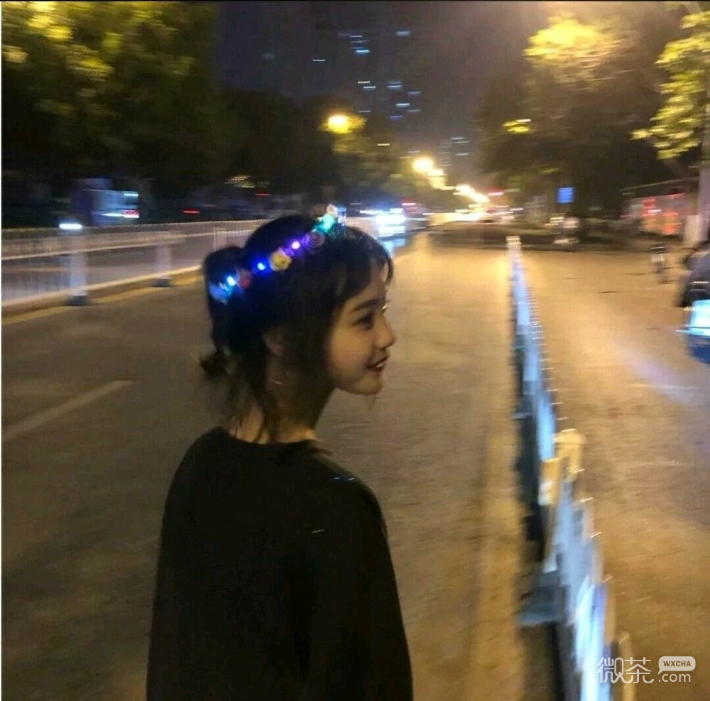 微信小清新时尚文艺迷人女头