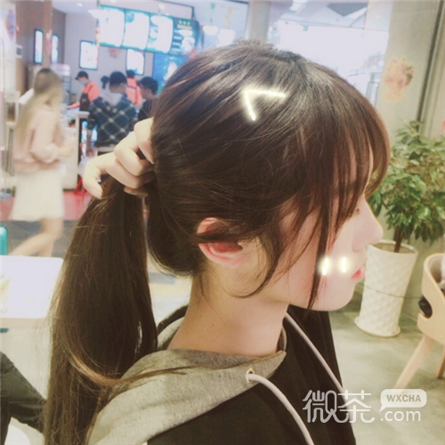 微信森系可爱阳光女头
