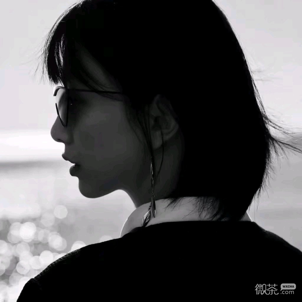 微信清新纯洁气质女头