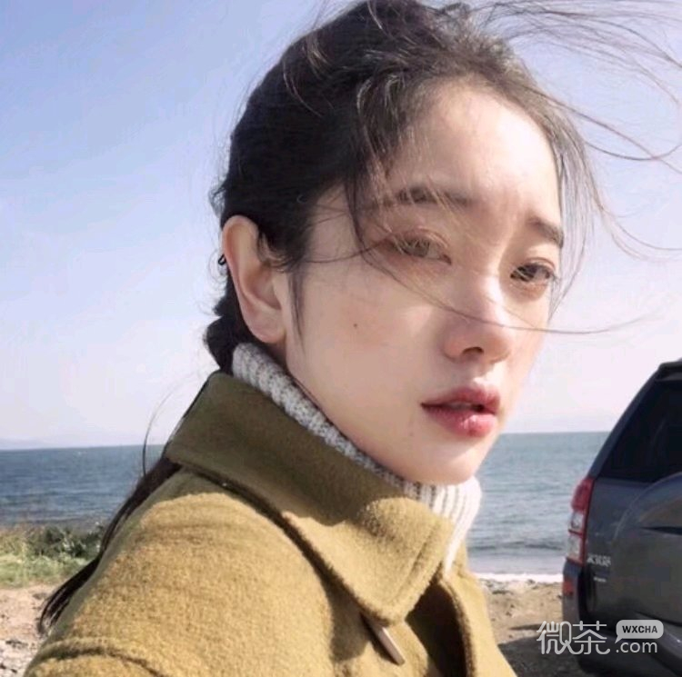 微信清新纯洁气质女头