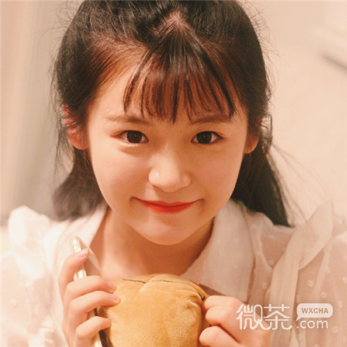 微信森系可爱阳光女头