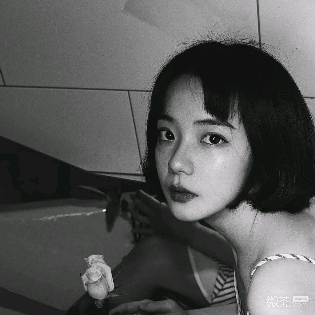 微信清新纯洁气质女头