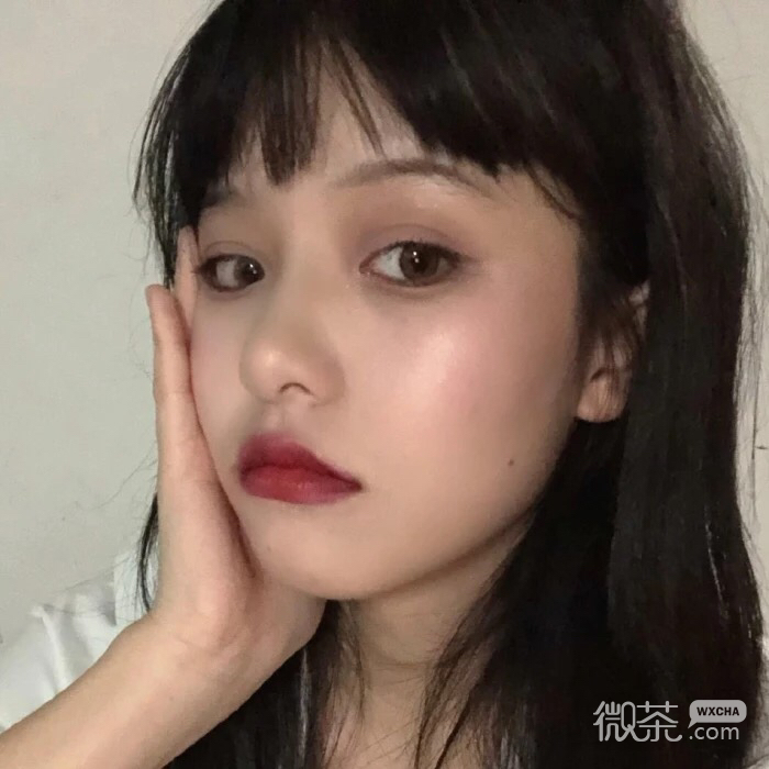 微信清新阳光时尚女头