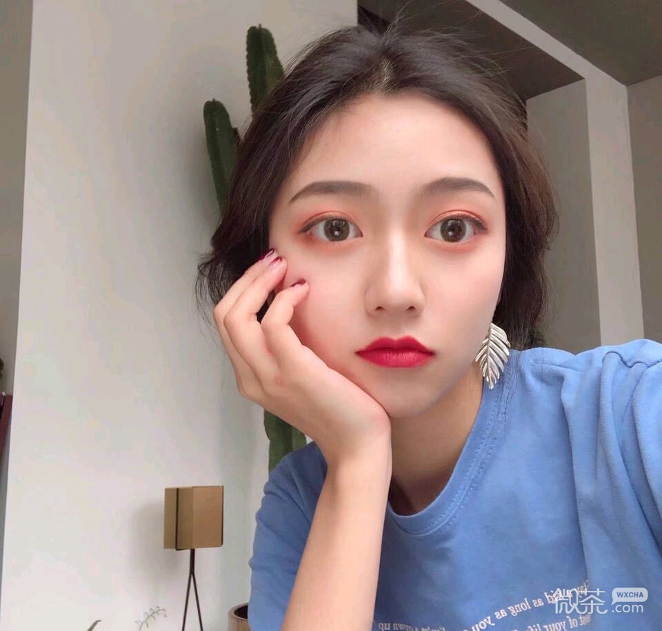 微信清新纯洁气质女头