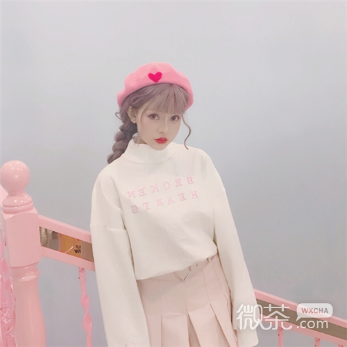 微信森系可爱阳光女头