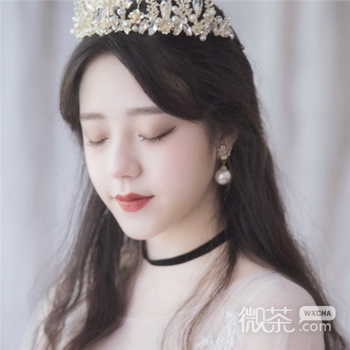 微信森系可爱阳光女头