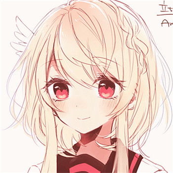 微信粉嫩萝莉二次元女头