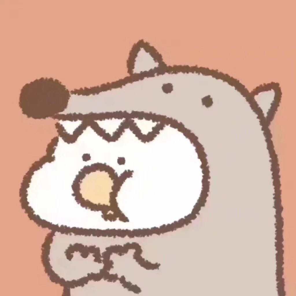 微信简约搞怪情侣头像