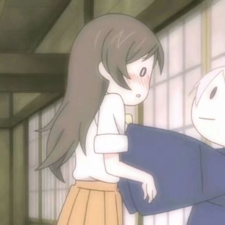 微信简约搞怪情侣头像