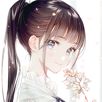 微信时尚唯美阳光二次元女生头像