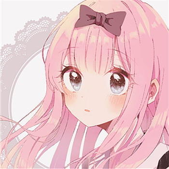 微信粉嫩萝莉二次元女头