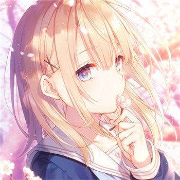 微信小清新阳光二次元女头