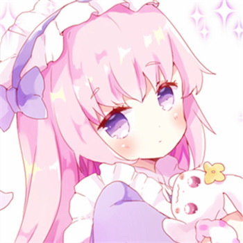 微信粉嫩萝莉二次元女头