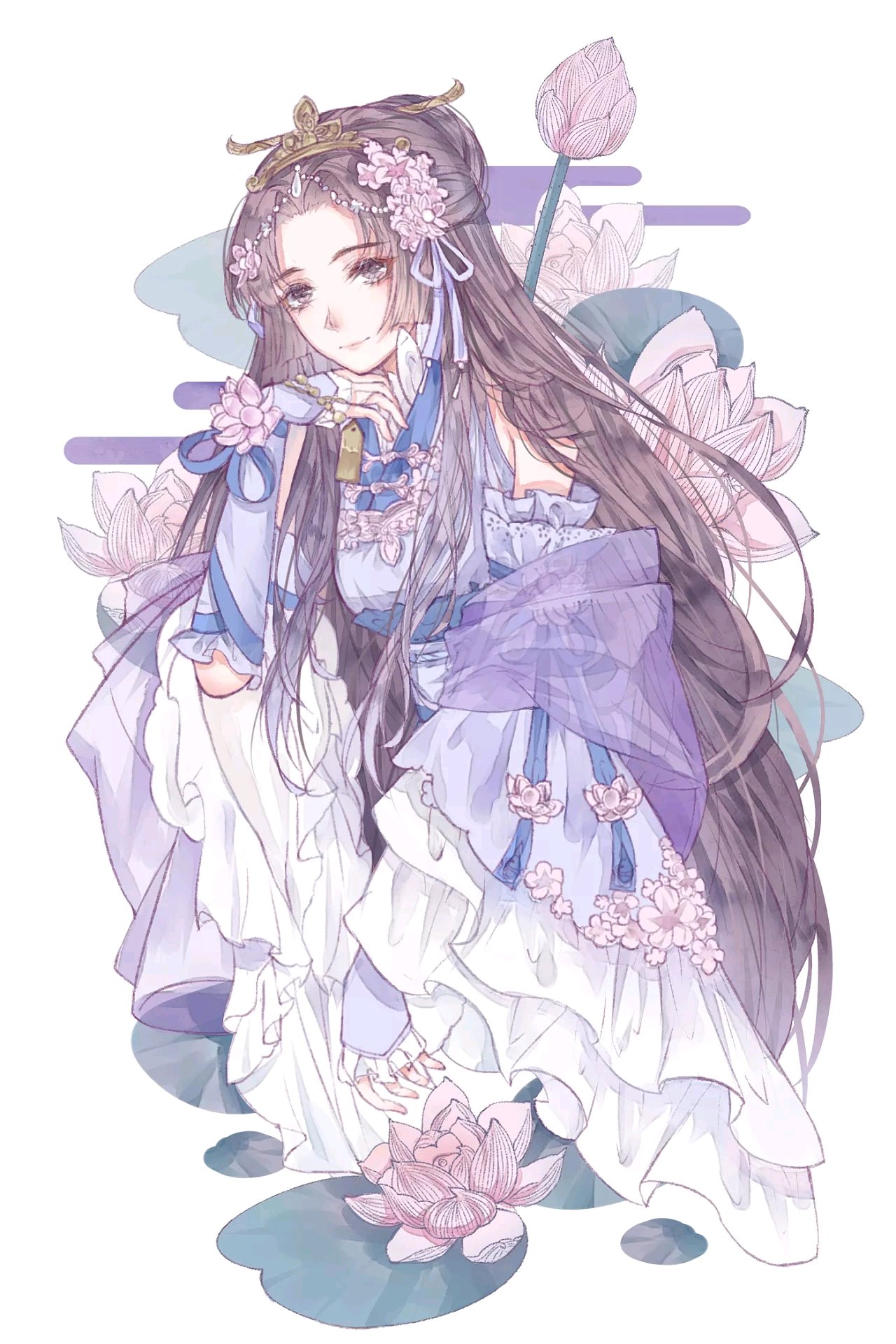 微信梦幻二次元人物图片