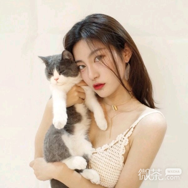 微信清新文艺女头