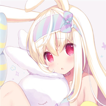 微信小清新阳光二次元女头