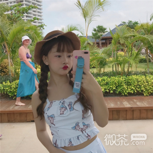 微信清新时尚气质性感女头