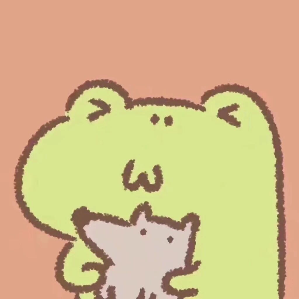 微信简约搞怪情侣头像