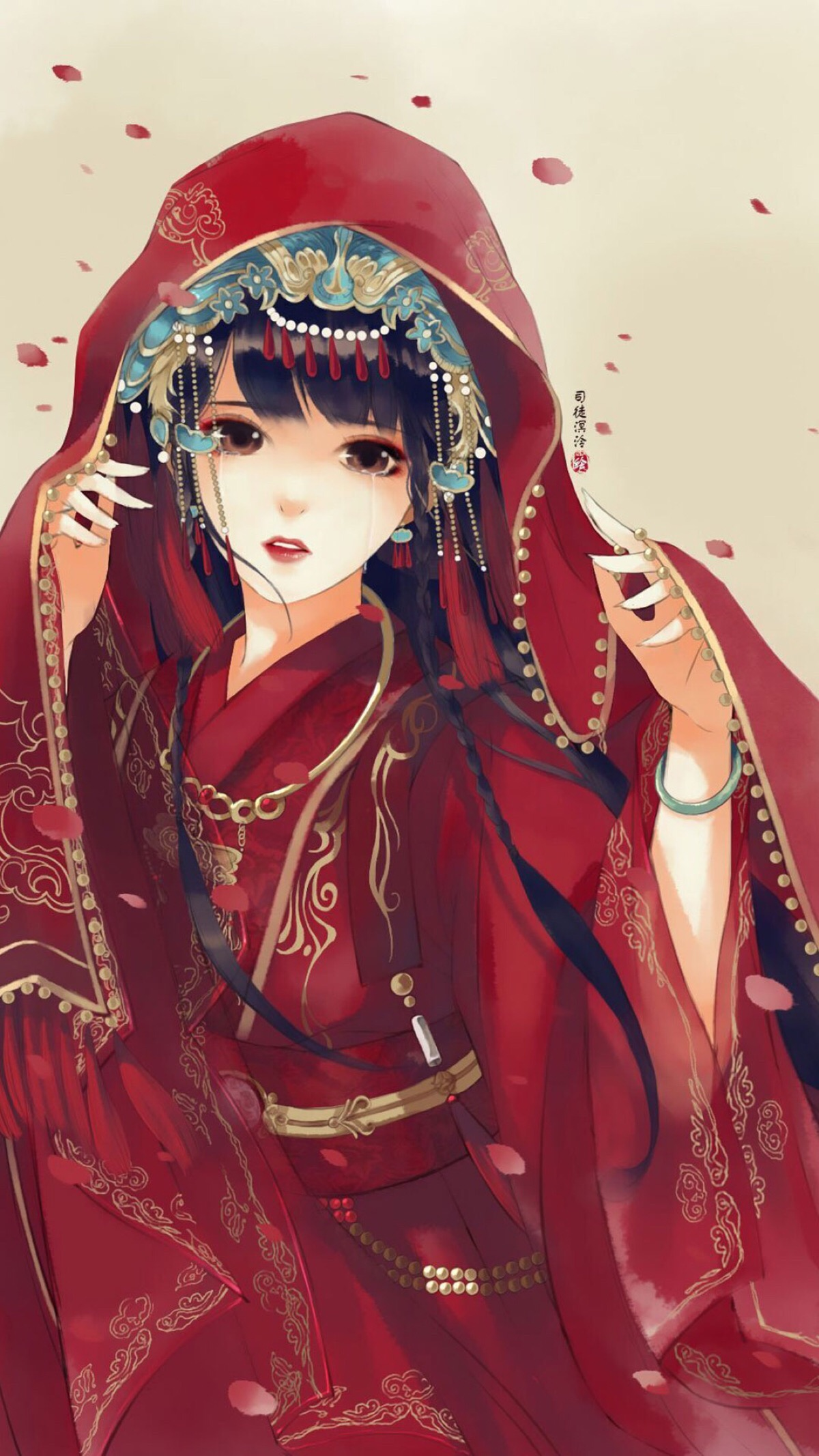 微信梦幻二次元人物图片