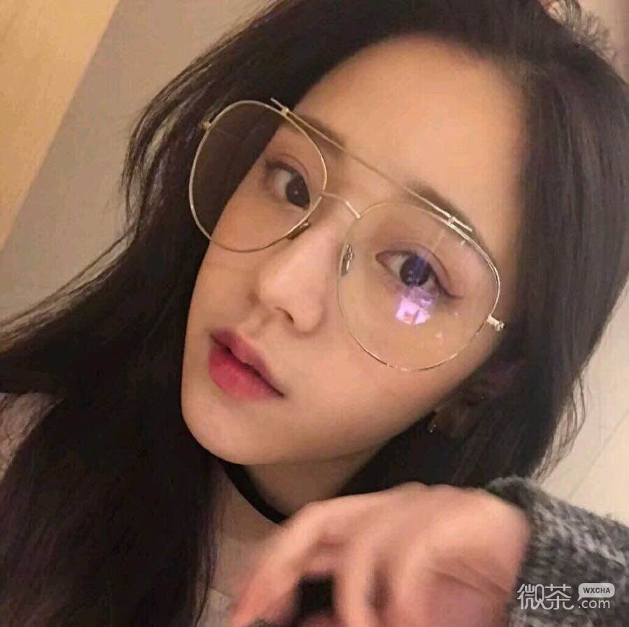 微信森系清纯女头