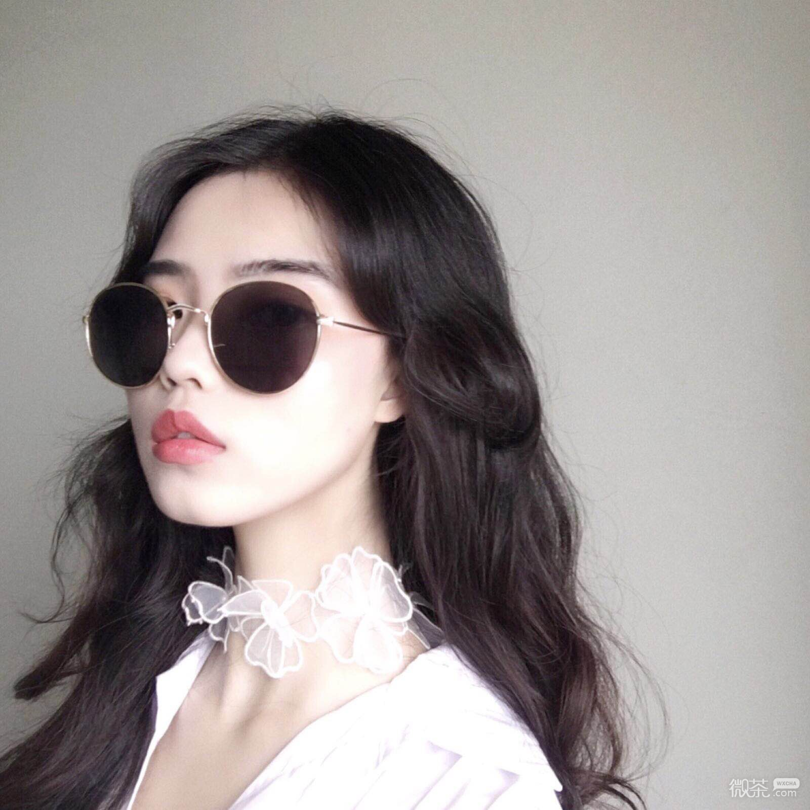 微信森系清纯女头