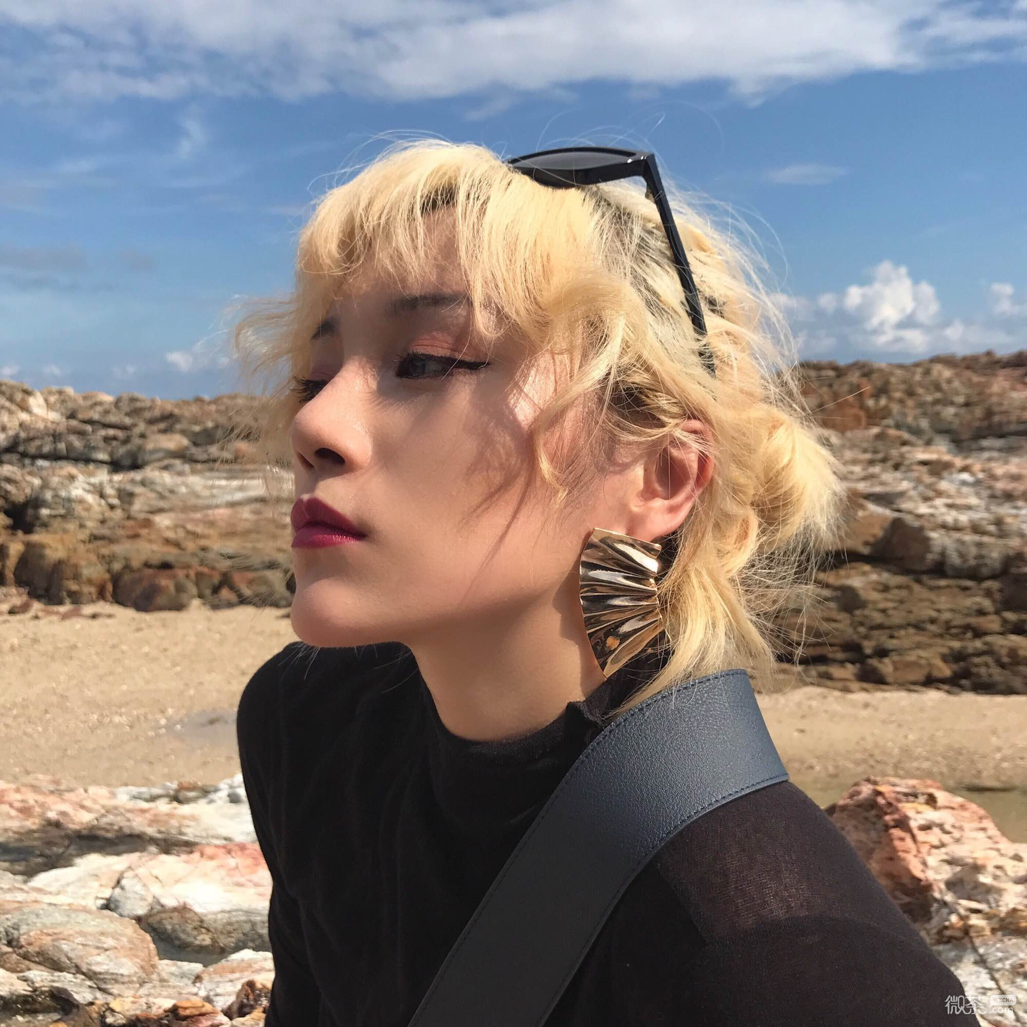 微信森系清纯女头
